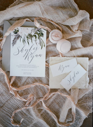 Gold mauve and blush pink wedding 