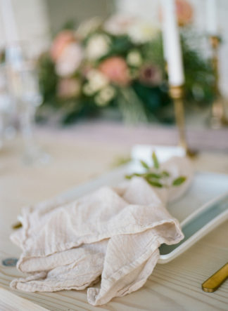 Gold mauve and blush pink wedding 