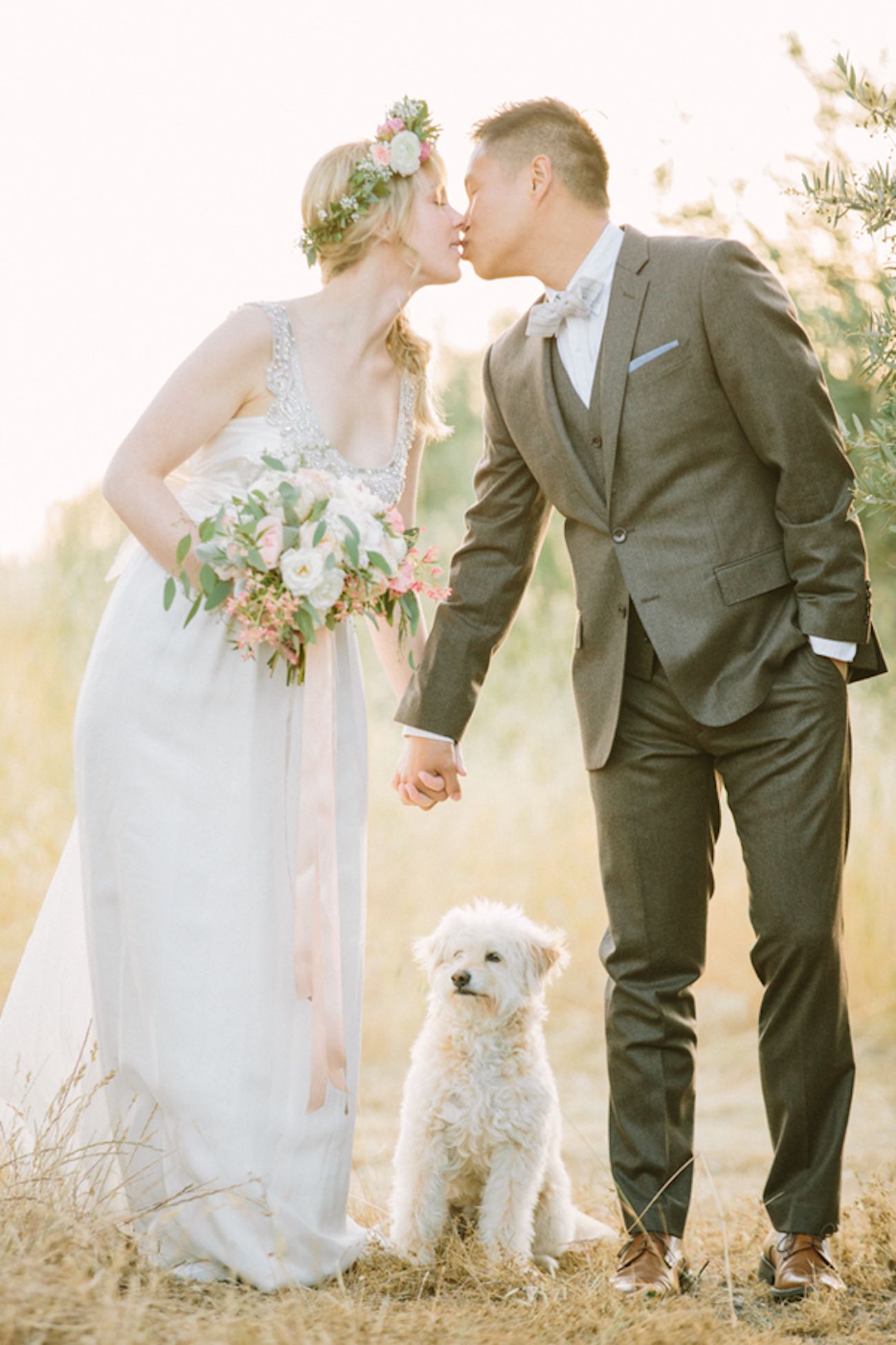 Dreamy, Romantic Golden Hour couple portraits by Retrospect Images