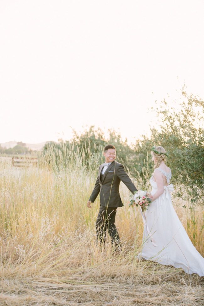 Dreamy, Romantic Golden Hour couple portraits by Retrospect Images