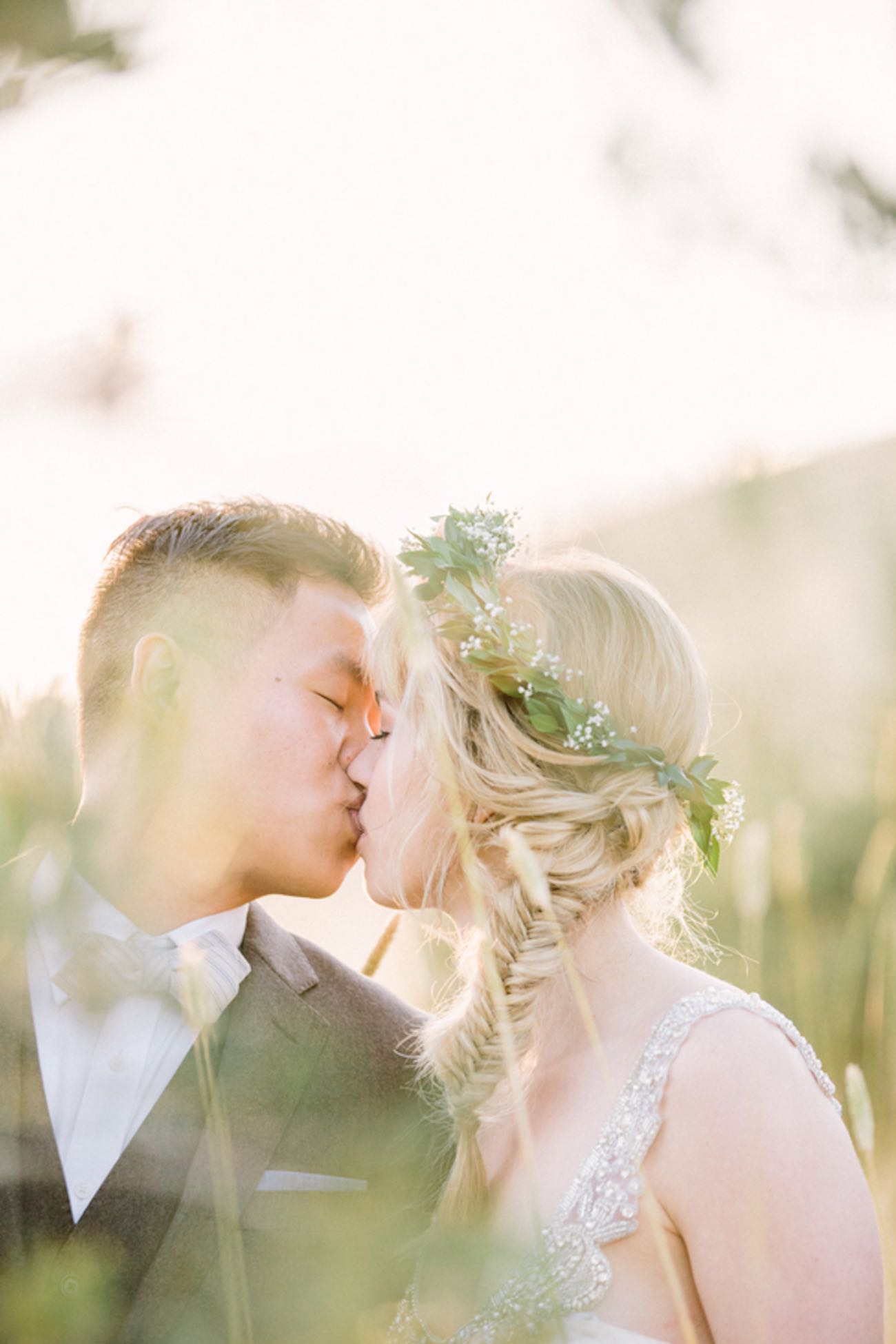 Dreamy, Romantic Golden Hour couple portraits by Retrospect Images