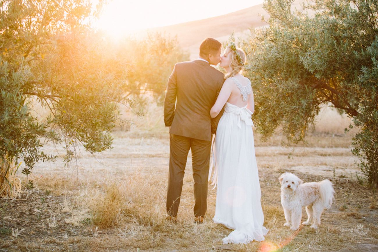 Dreamy, Romantic Golden Hour couple portraits by Retrospect Images