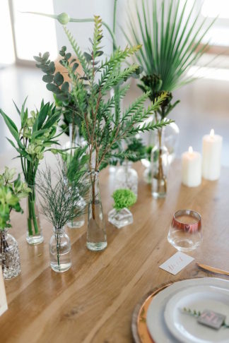 Greenery and Copper Wedding 