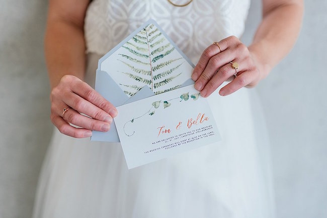 Greenery and Copper Wedding 