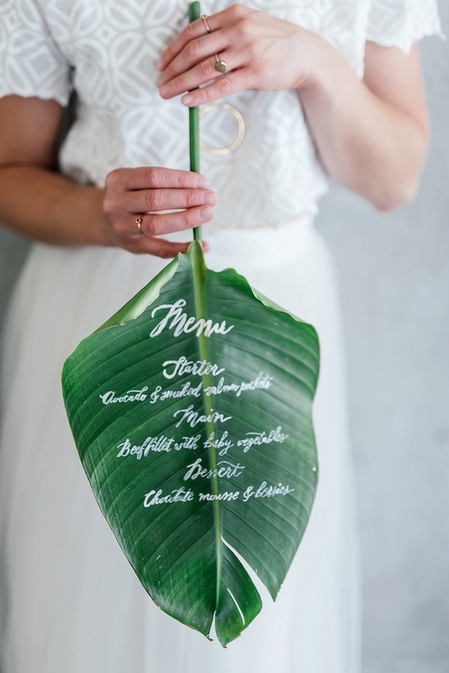 Greenery and Copper Wedding 