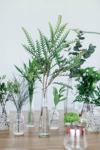 Greenery and Copper Wedding 