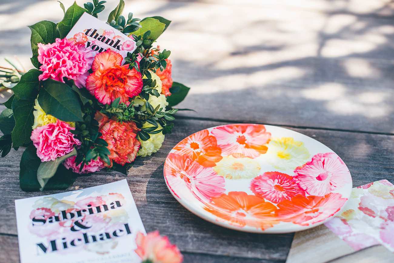 Summer Ibiza Wedding in a Canoe of flowers - Lovers Love Loving