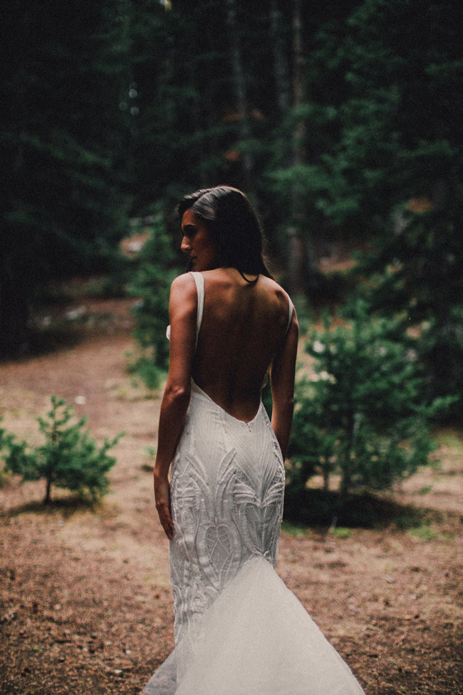 Katie May Backless Wedding Dress