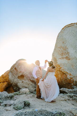 Llandudno Beach Wedding Photographs