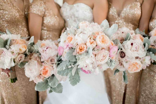 Luxurious Gold Blush Mint Wedding - Captured by Arte De Vie