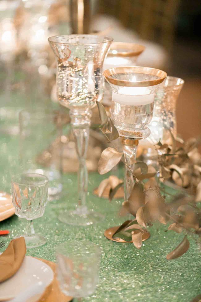 Luxurious Gold Blush Mint Wedding - Captured by Arte De Vie