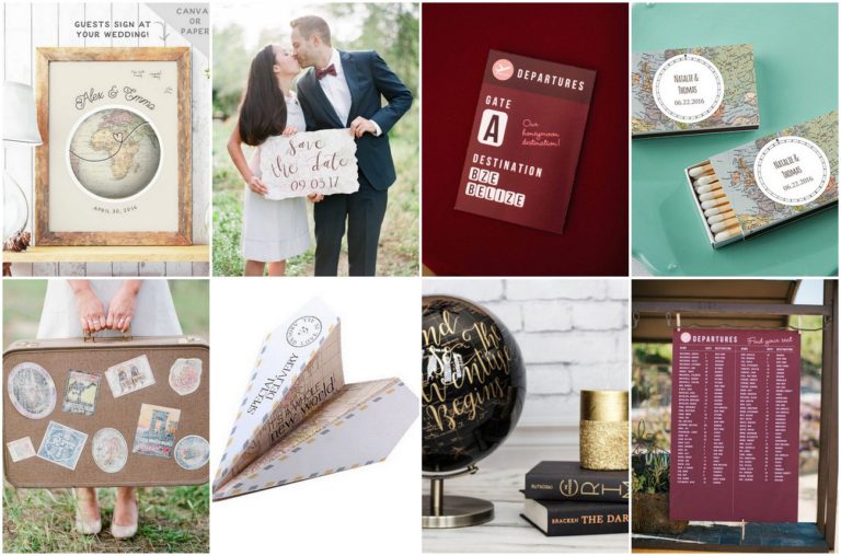 10 Gorgeous Wedding Map Guest Book Alternatives!