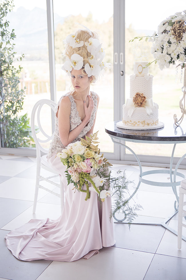 Rococo inspired Marie Antoinette Wedding Ideas - ST Photography