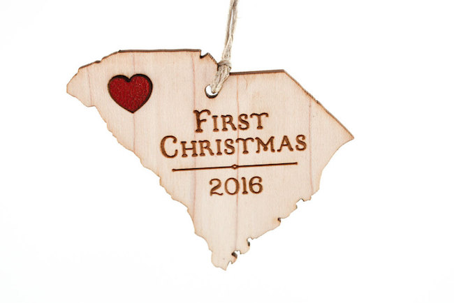 Newlywed Christmas Ornaments 