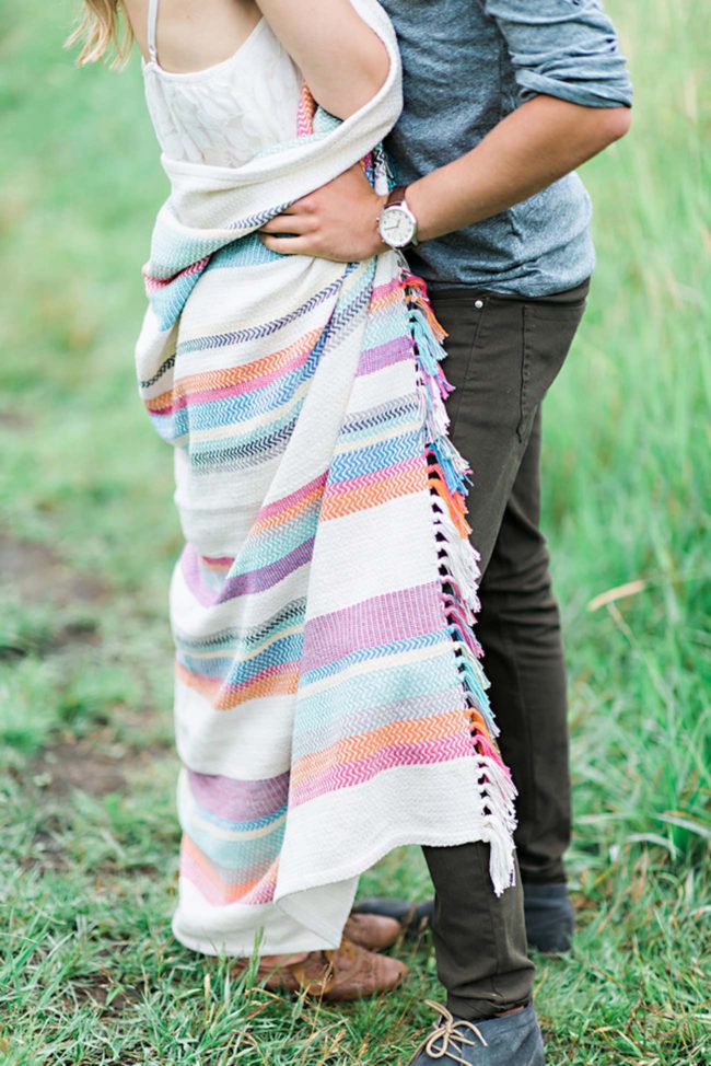 Outdoors Nova Scotia field and woods engagement shoot | Candace Berry Photography