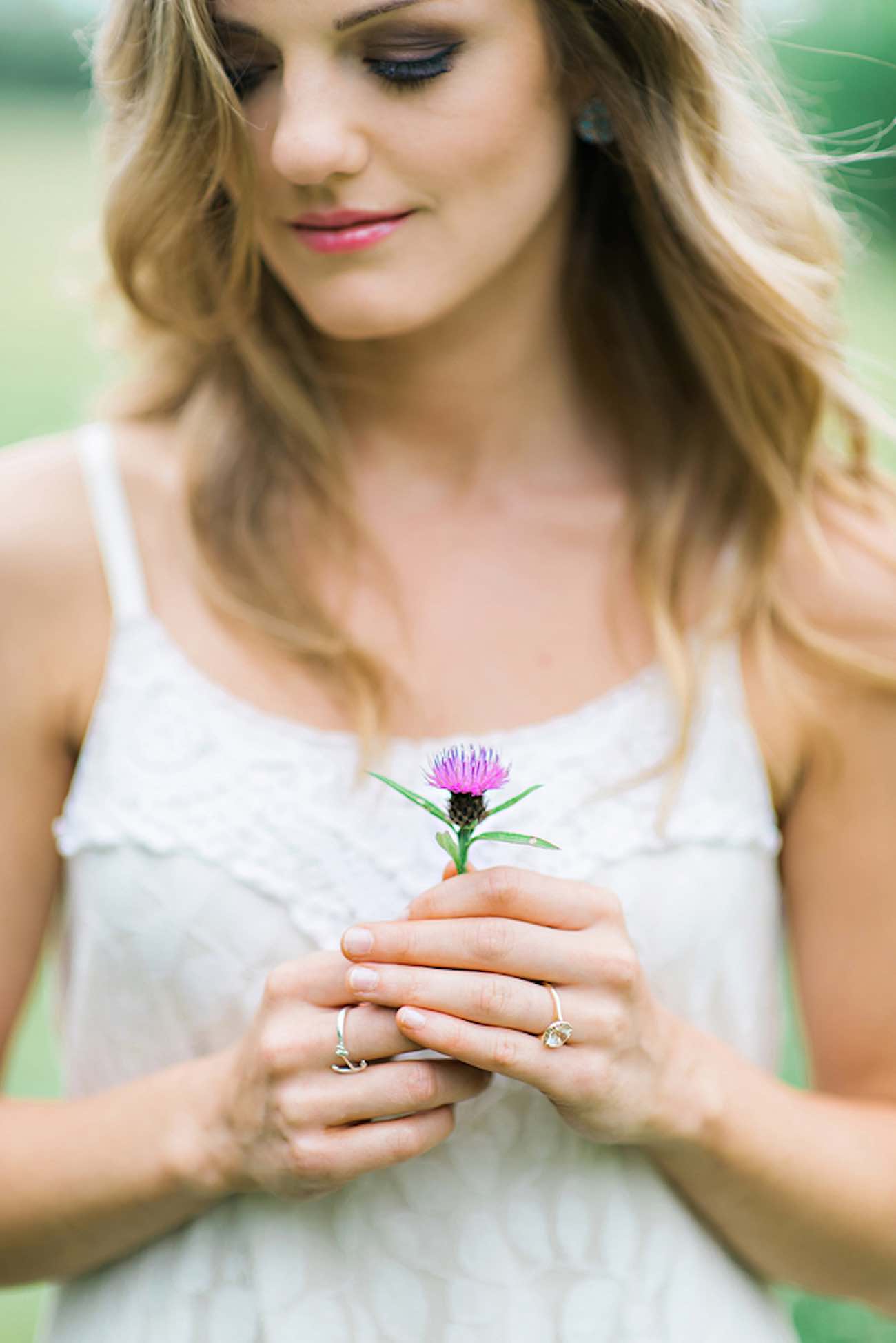 Outdoors Nova Scotia field and woods engagement shoot | Candace Berry Photography