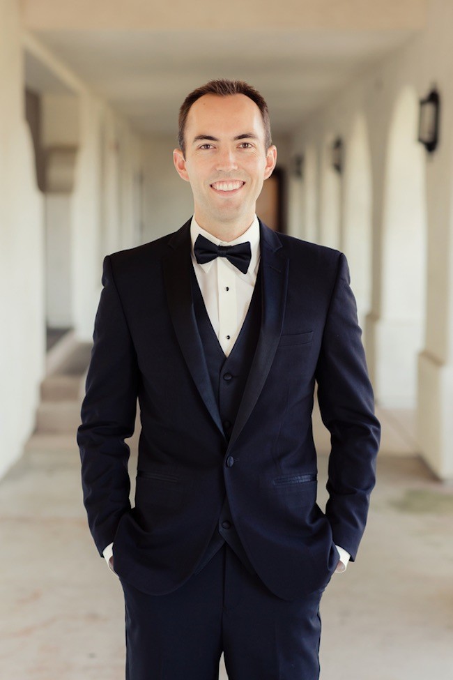 Peach Pink Palos Verdes Wedding - Figlewicz Photography