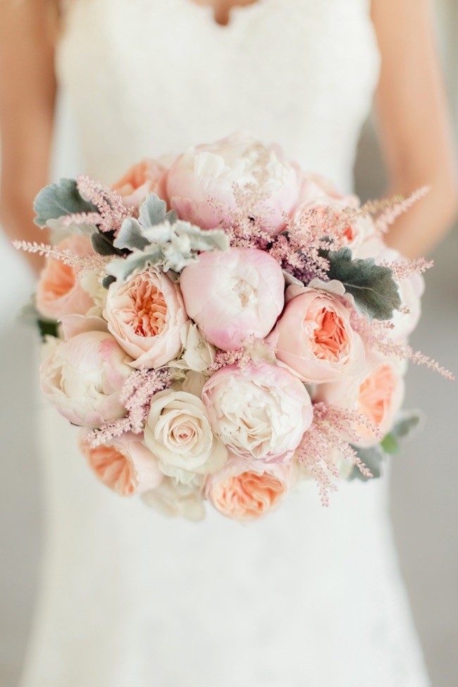 Peach Pink Palos Verdes Wedding - Figlewicz Photography