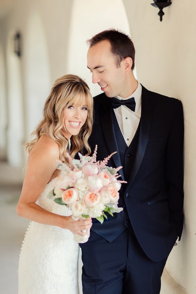 Peach Pink Palos Verdes Wedding - Figlewicz Photography