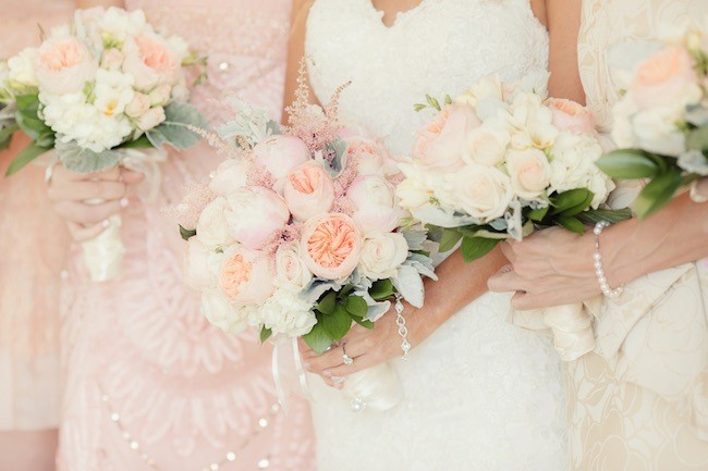 Peach Pink Palos Verdes Wedding - Figlewicz Photography