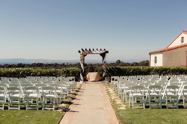 Peach Pink Palos Verdes Wedding - Figlewicz Photography