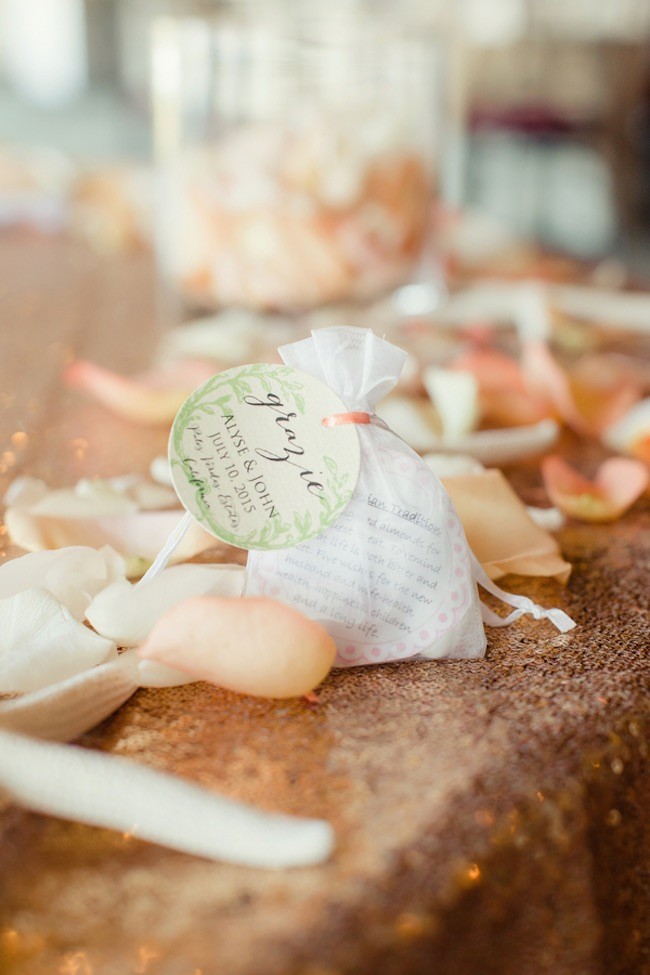 Peach Pink Palos Verdes Wedding - Figlewicz Photography