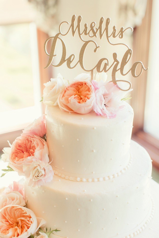 Peach Pink Palos Verdes Wedding - Figlewicz Photography