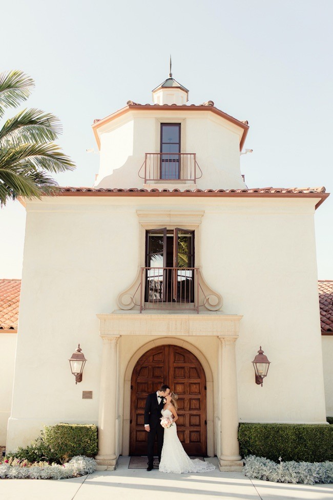 Peach Pink Palos Verdes Wedding - Figlewicz Photography