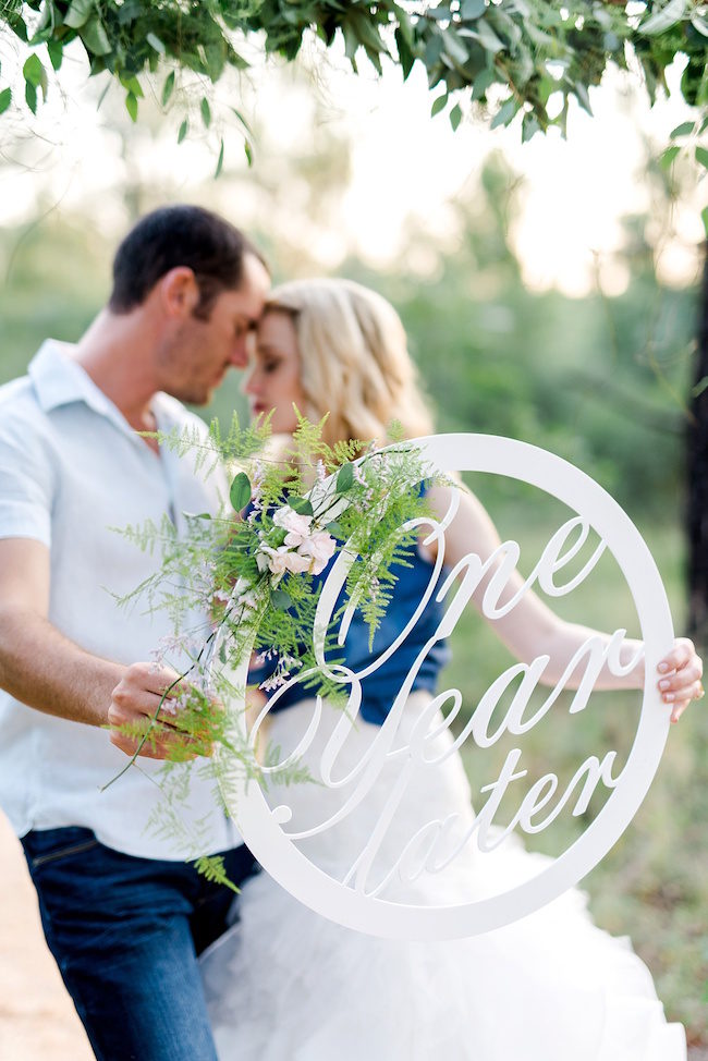 The Most Perfect First Wedding Anniversary Photo Shoot  Ever