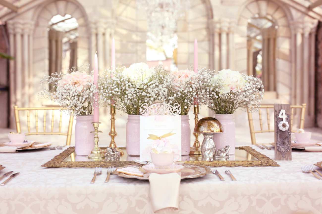 Whimsical Pink Alice in Wonderland Wedding - Hello Love Photography