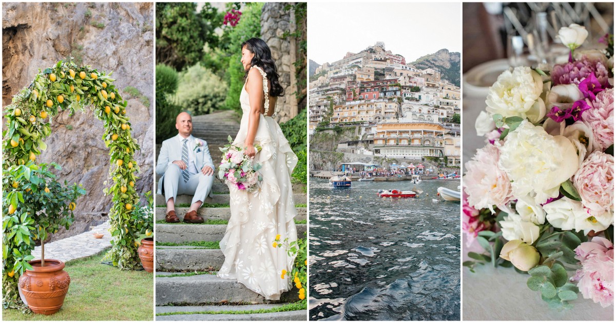Positano Destination Beach Wedding - Rochelle Cheever Photographer Italy