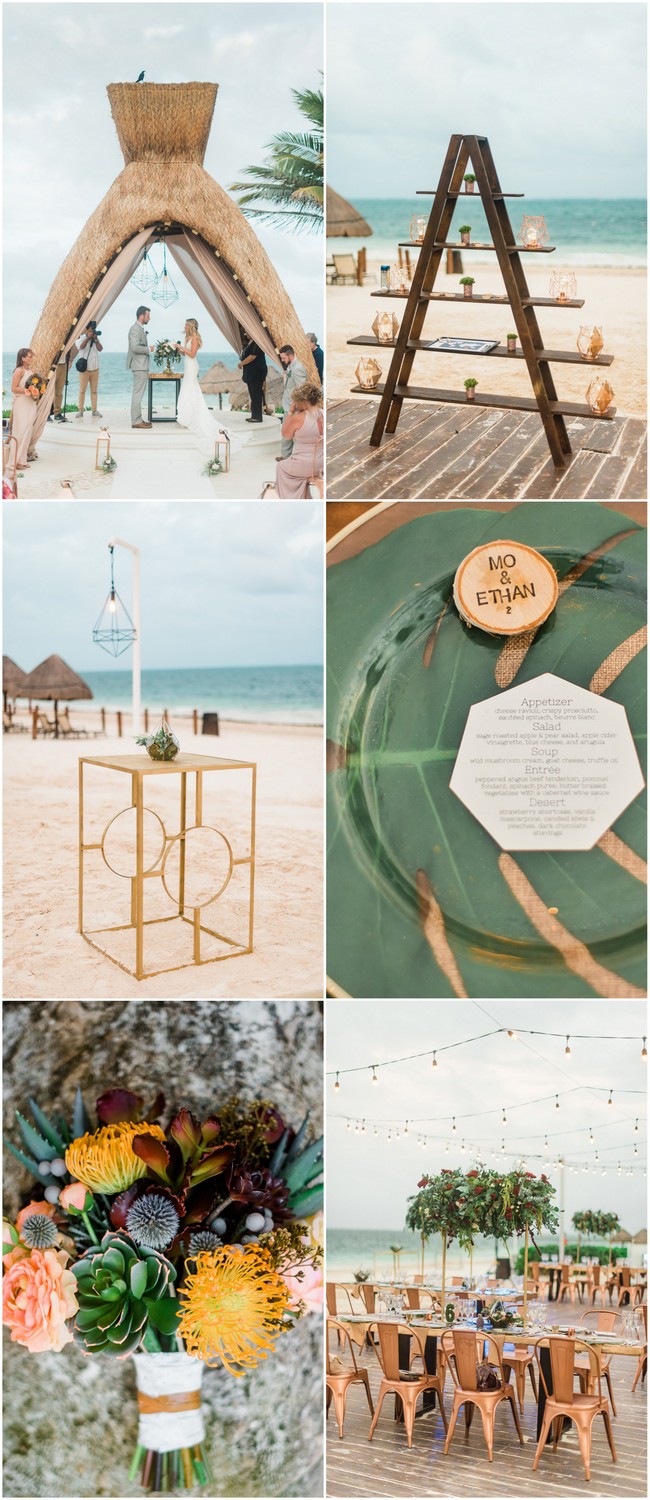 Riviera Cancun Beach Wedding