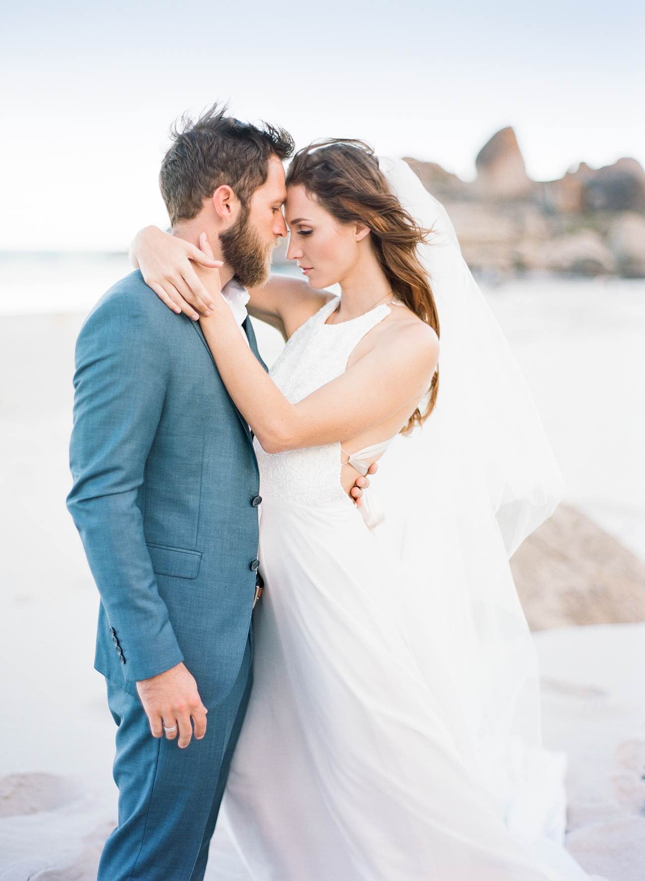 Romantic Cape Town Beach Bride - Emily Katharine Photography