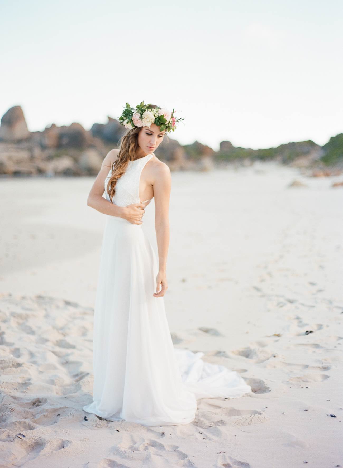 Romantic Cape Town Beach Bride - Emily Katharine Photography