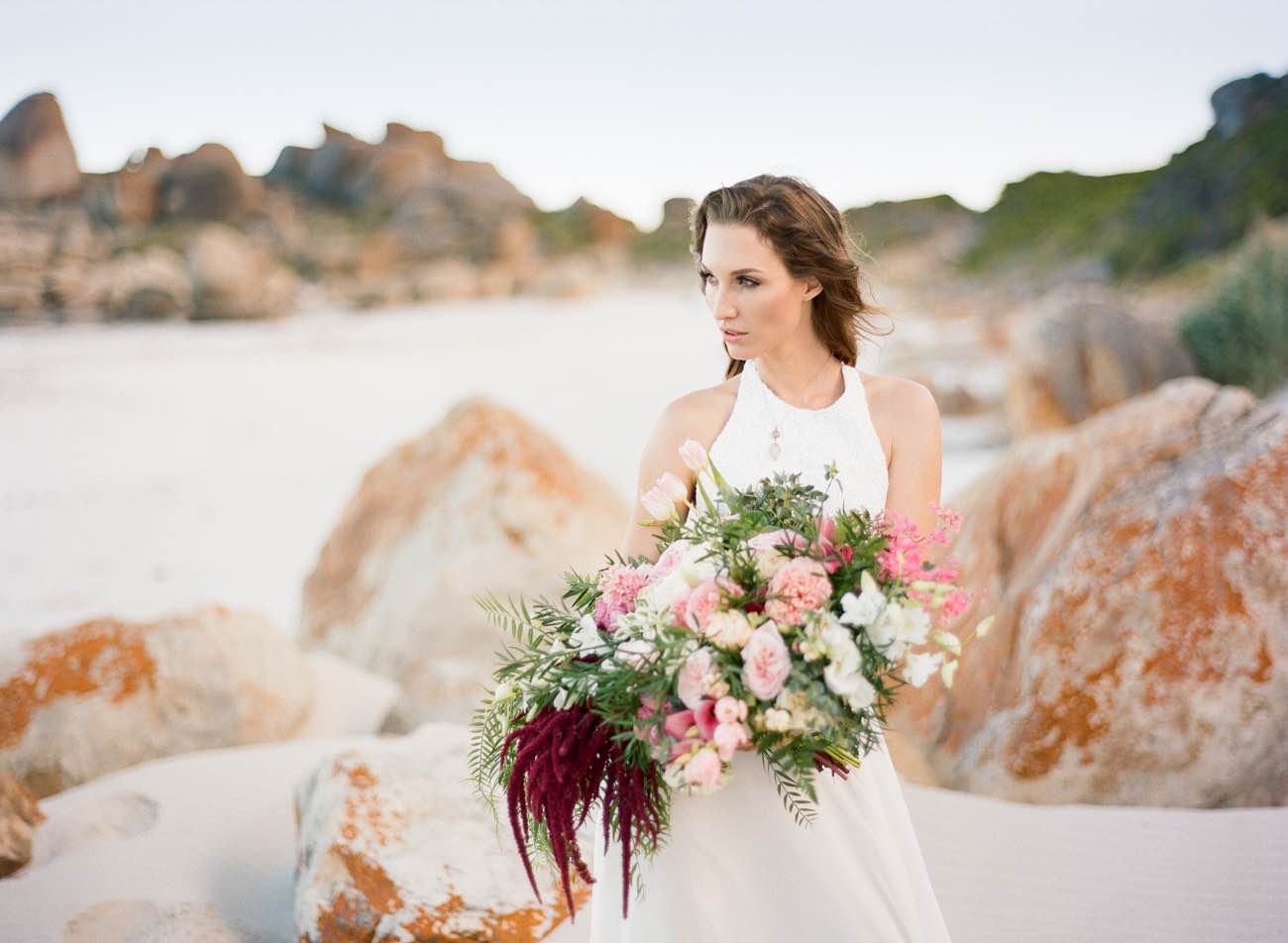 Romantic Cape Town Beach Bride - Emily Katharine Photography