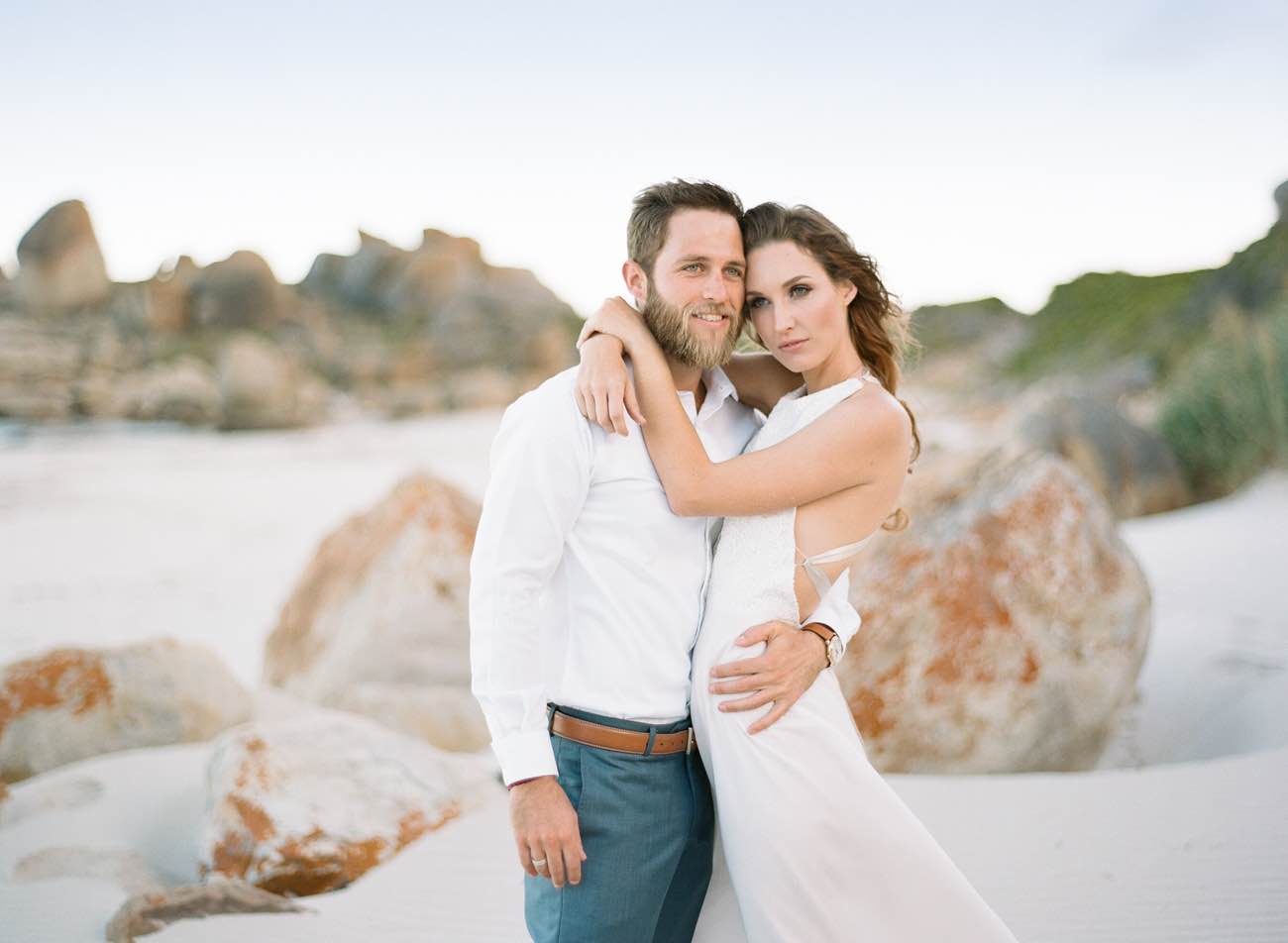 Romantic Cape Town Beach Bride - Emily Katharine Photography