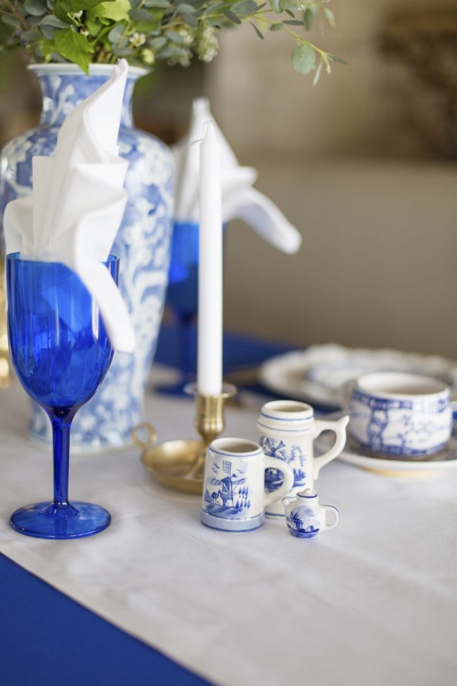 Royal Blue, Gold and White Grecian-inspired Wedding ideas. Sonje Ludwick Photography.