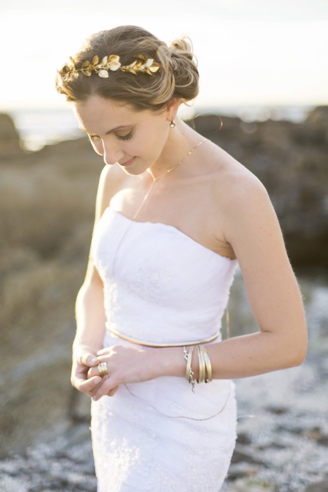 Royal Blue, Gold and White Grecian-inspired Wedding ideas. Sonje Ludwick Photography.