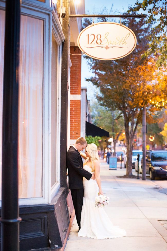 This Soft Blush North Carolina Wedding is filled with classic romance - and peonies! Magnolia Photography