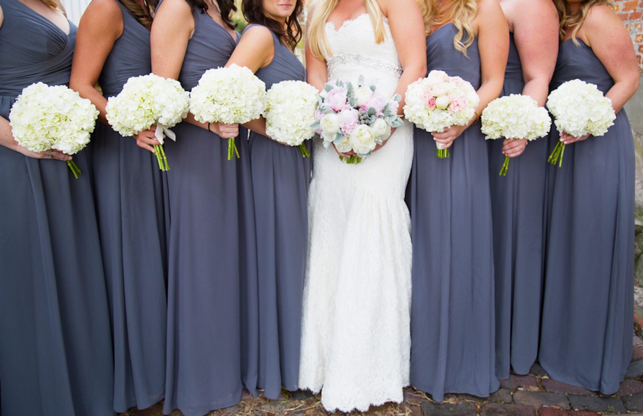 This Soft Blush North Carolina Wedding is filled with classic romance - and peonies! Magnolia Photography