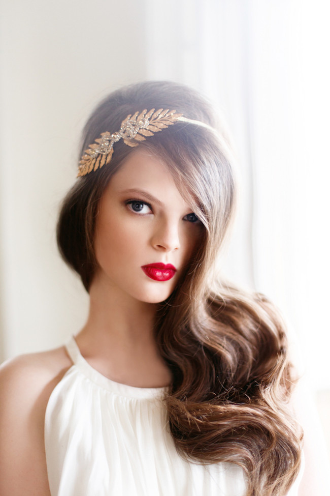 Beautiful Bridal Hair Accessories from Sparrow Station {La Candella