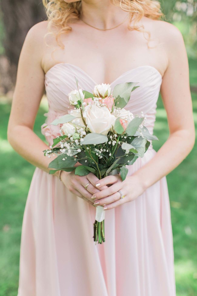 Dreamy summer garden wedding with romantic, rustic barn details - Brittany Lee Photography