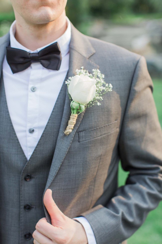 Dreamy summer garden wedding with romantic, rustic barn details - Brittany Lee Photography