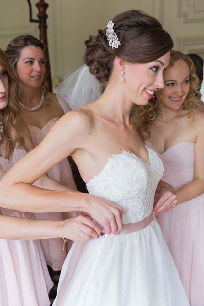 Dreamy summer garden wedding with romantic, rustic barn details - Brittany Lee Photography