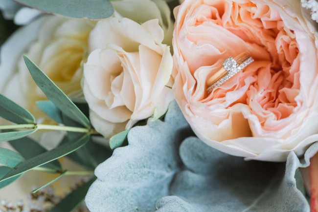 Dreamy summer garden wedding with romantic, rustic barn details - Brittany Lee Photography