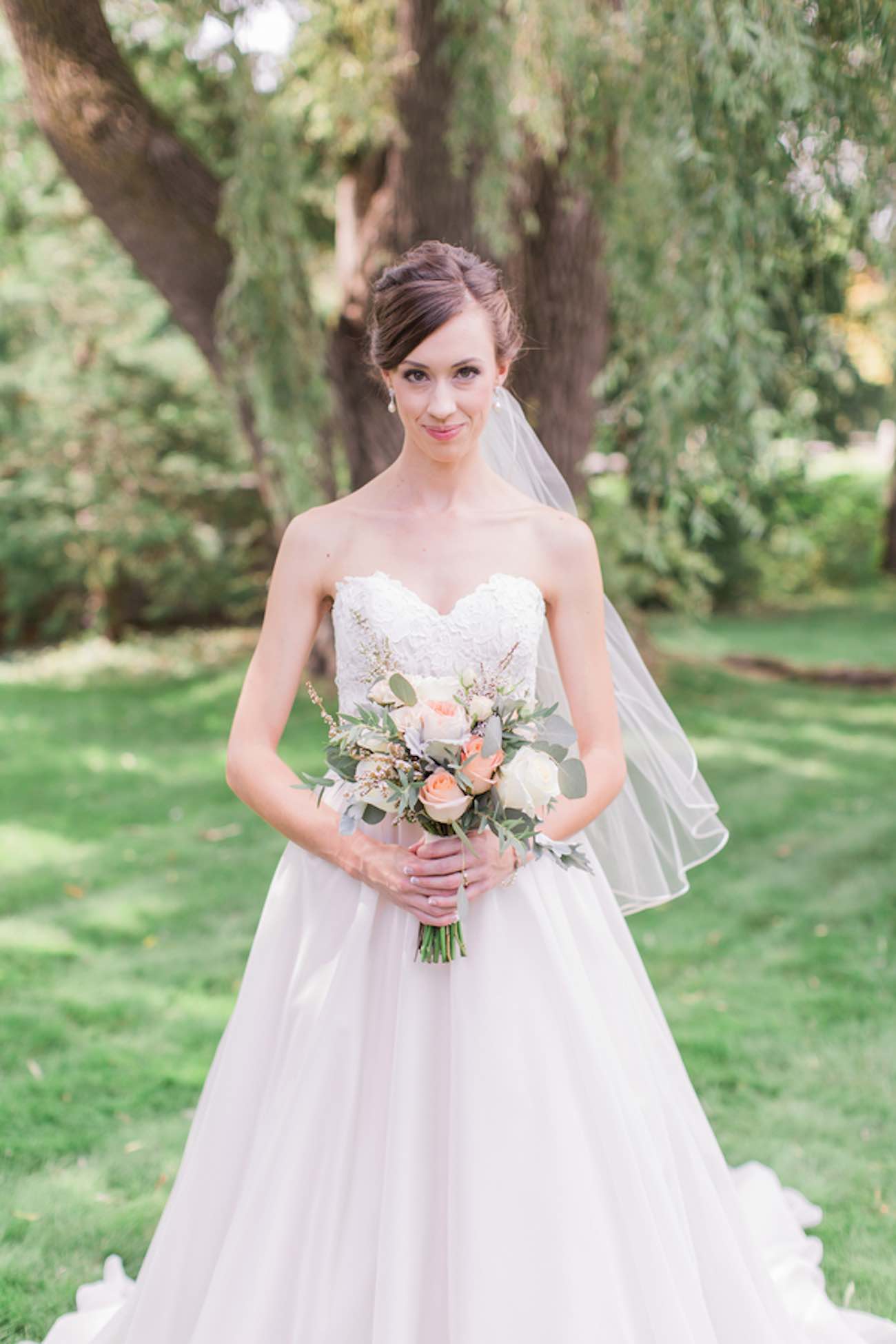 Dreamy summer garden wedding with romantic, rustic barn details - Brittany Lee Photography