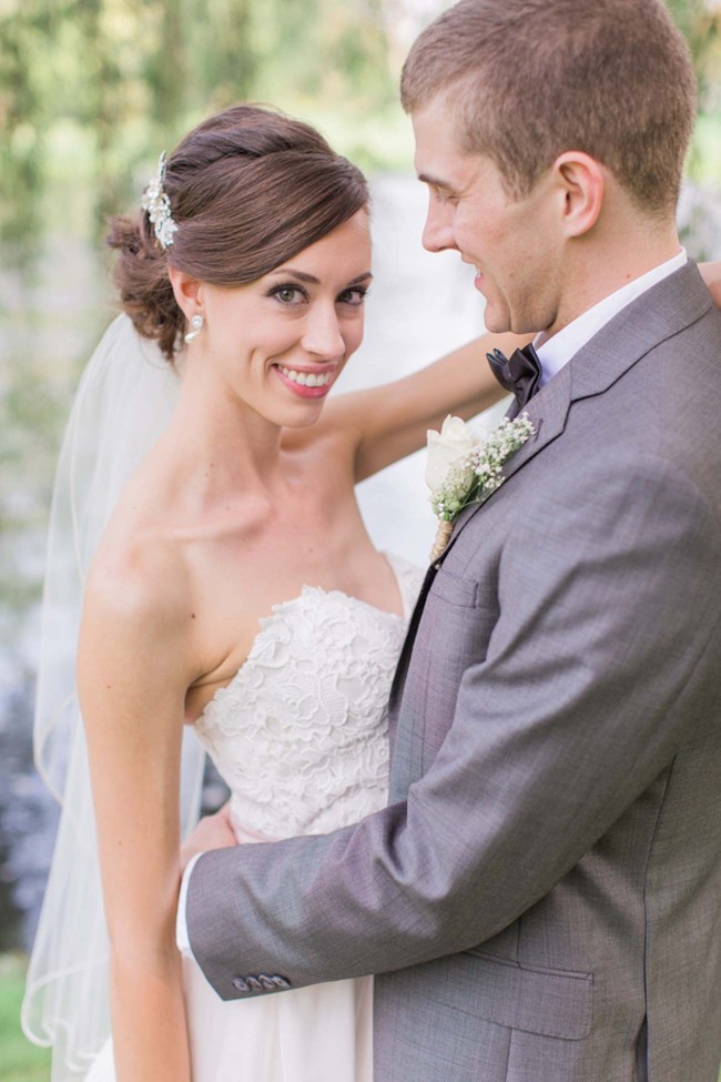 Dreamy summer garden wedding with romantic, rustic barn details - Brittany Lee Photography