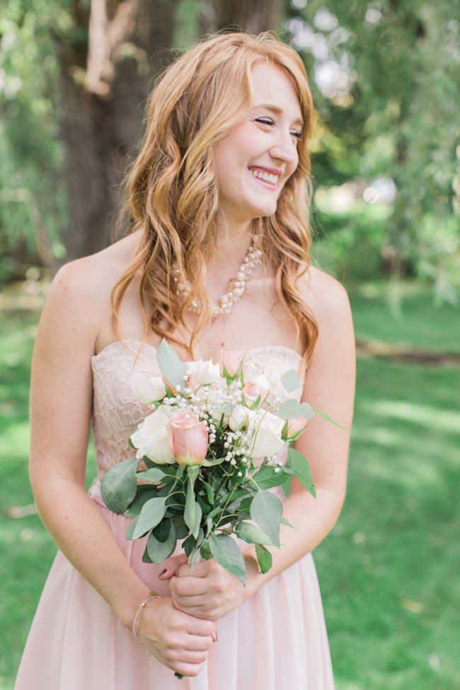 Dreamy summer garden wedding with romantic, rustic barn details - Brittany Lee Photography