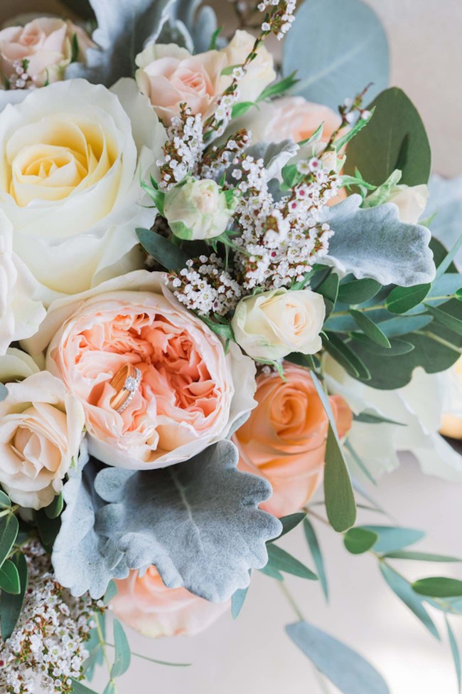 Dreamy summer garden wedding with romantic, rustic barn details - Brittany Lee Photography