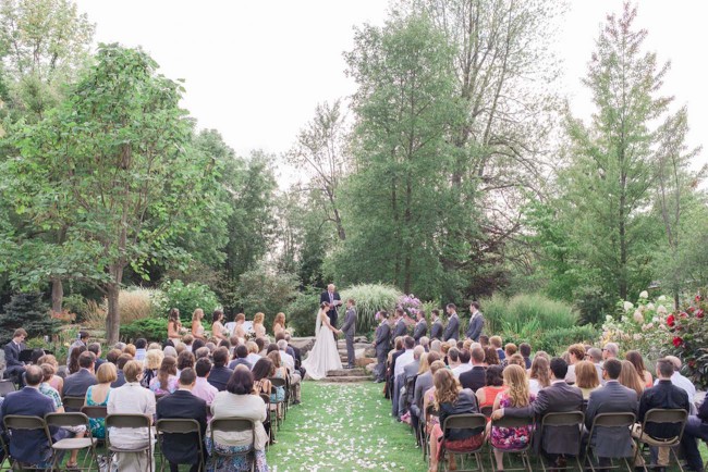 Dreamy summer garden wedding with romantic, rustic barn details - Brittany Lee Photography